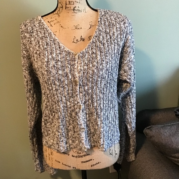 C&A Knit cardigan sweater vintage size M - Picture 3 of 8